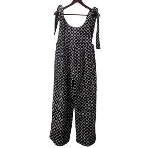 Ace & Jig Jumpsuit Johnny Tie Shoulder Onesie One Piece Lagenlook Art To Wear S